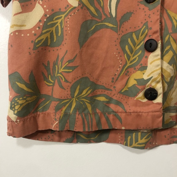Cynthia Rowley 100% Lyocel Tropical Cabana Shirt Top. Women’s sz Small - Picture 6 of 14